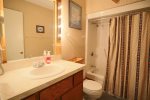 Lower Ensuite Bathroom in Vacation Home near Loon Mountain